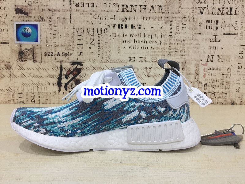 Adidas NMD R1 PK Datamosh x SNS Green